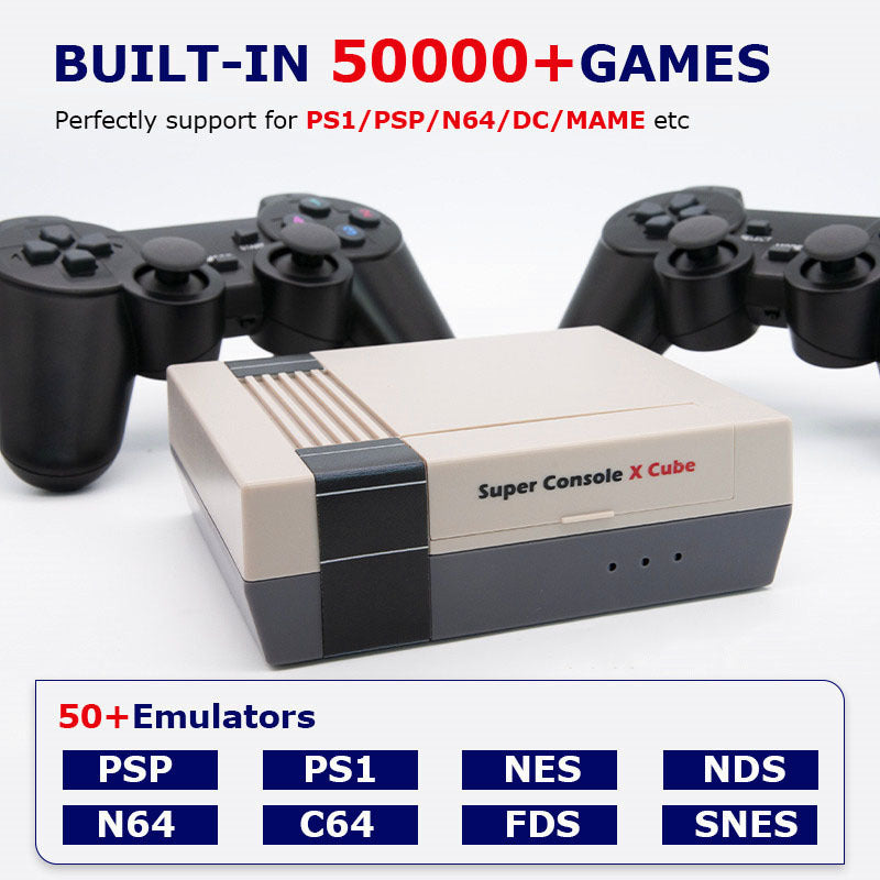 Retro Console Super Console Classic Red And White Machine HHFMpro