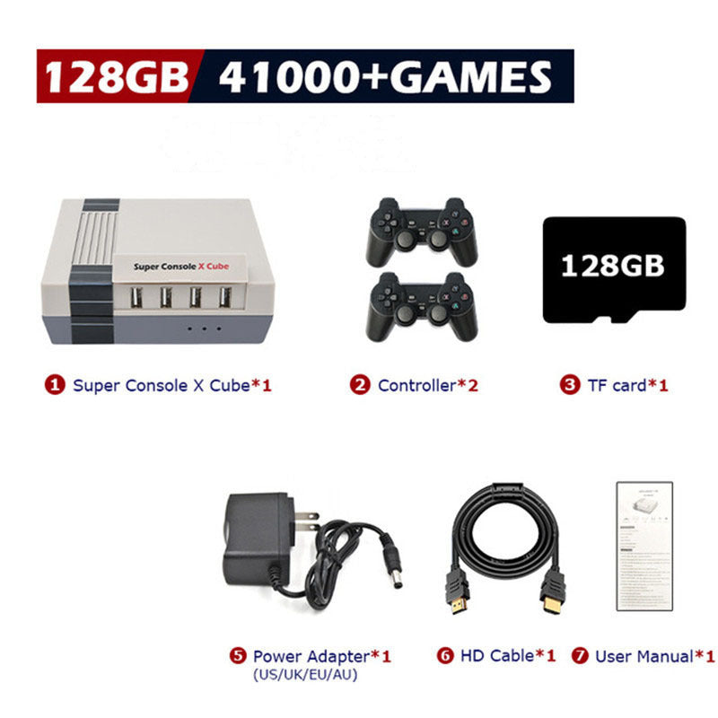 Retro Console Super Console Classic Red And White Machine HHFMpro