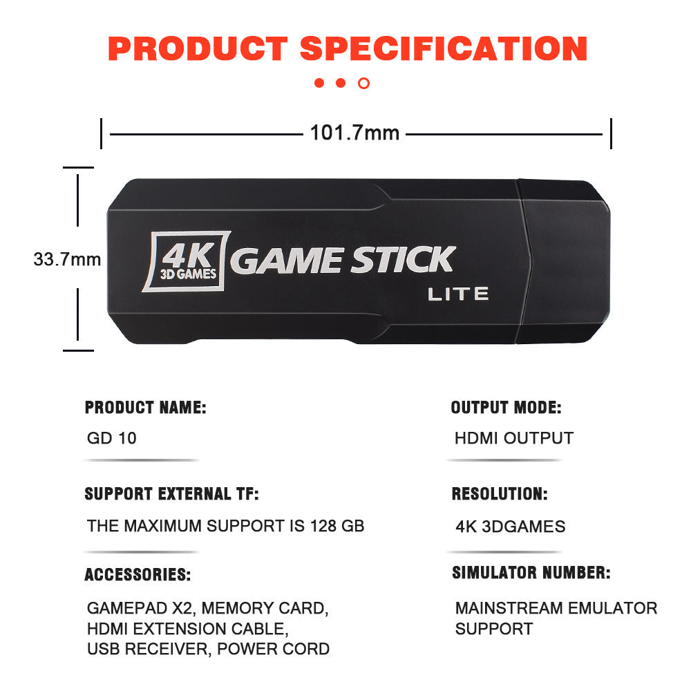 Rechargeable Handle For Home TV Game Console HHFMpro