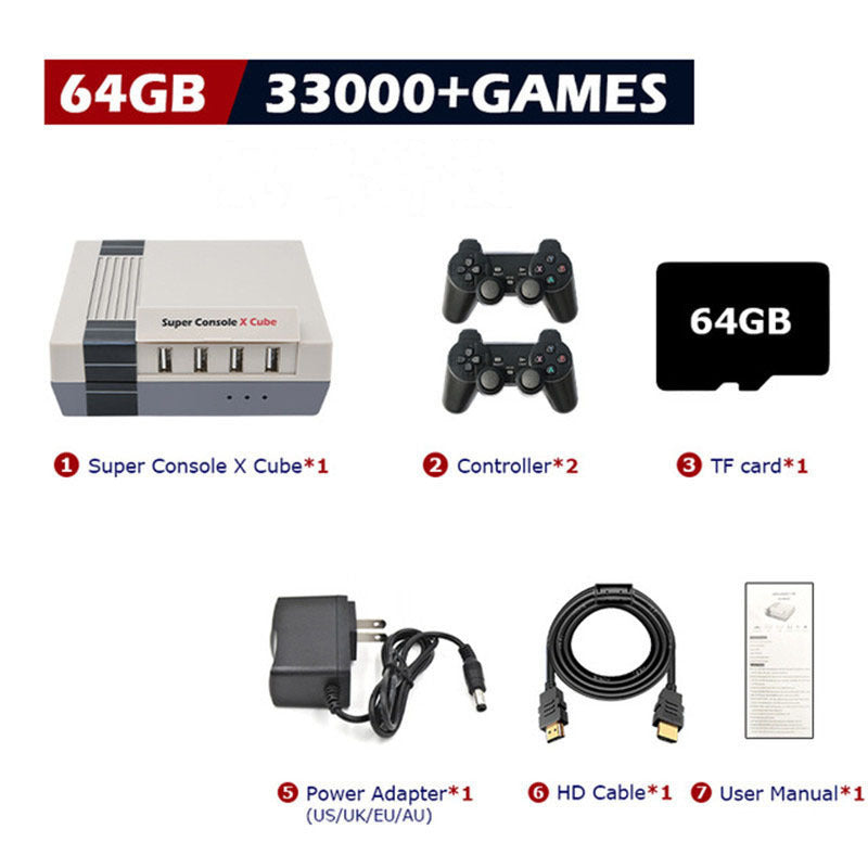 Retro Console Super Console Classic Red And White Machine HHFMpro