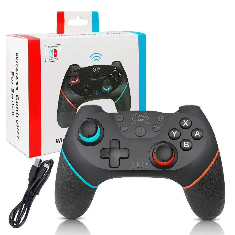 Switch Pro Controller Wireless Bluetooth Gamepad Joystick For Nintend Switch Console Pro Host With 6-axis vibration game Handle HHFMpro