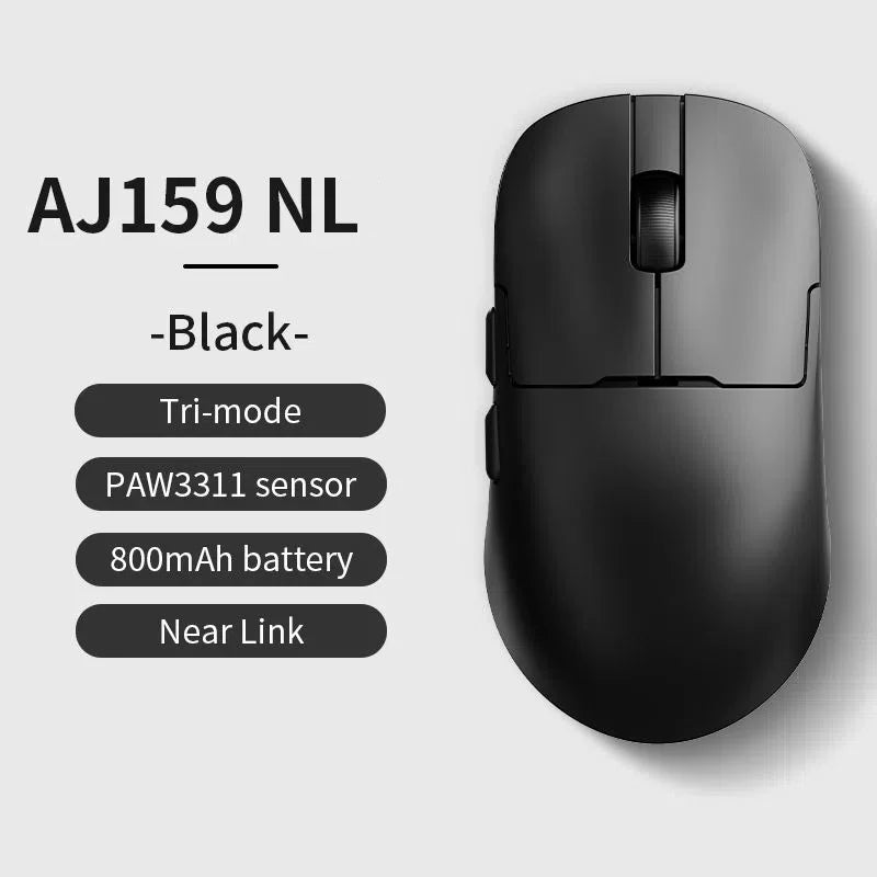 AJAZZ AJ159 APEX/AJ159PRO Wireless Gamer Mouse with RGB Magnetic Charging Base Lightweight  AJ159P Gaming Mouse for PC Laptop HHFMpro
