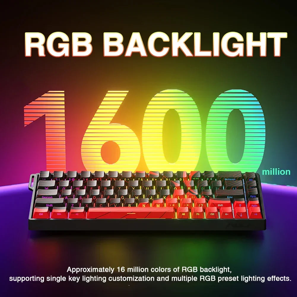 AULA WIN60 WIN68 HE Esports Magnetic Switch Keyboard Rapid Trigger 8K Return RGB Hotswap 60% 68% Custom Game Keyboard HHFMpro