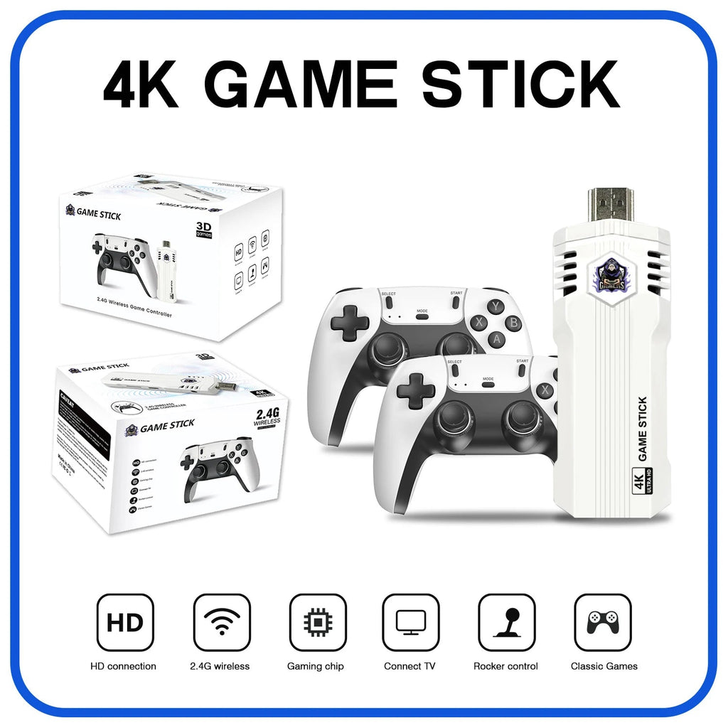 New X2L 40000 Game GD10 Pro 4K Game Player 3D HD Retro Video Game Console Wireless Controller TV 50 Emulator For Kids Gifts HHFMpro
