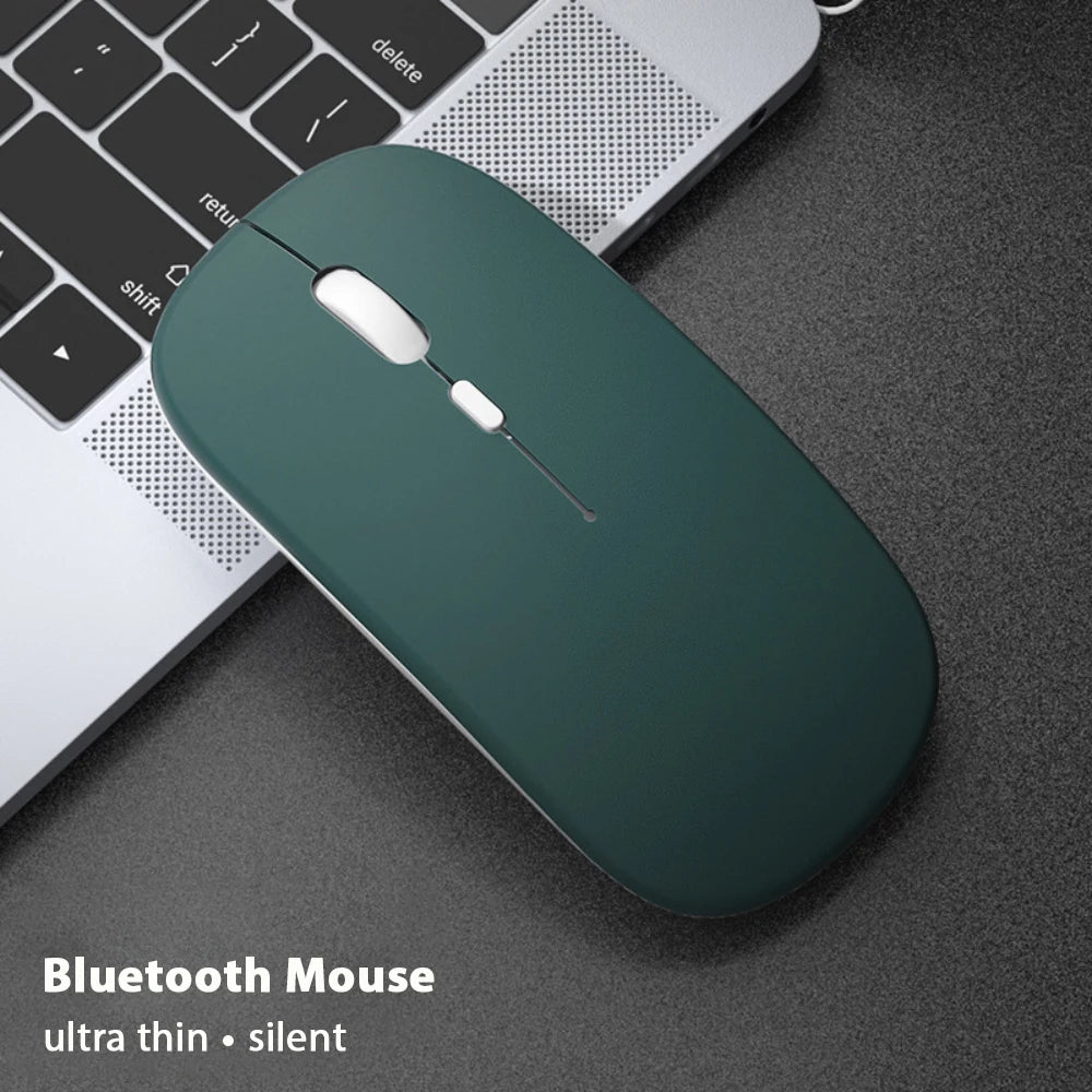 Silent Bluetooth Mouse Marcaron Computer Laptop Optical Mouse Wireless for iPad Samsung Tablet Universal Mice Noiseless HHFMpro