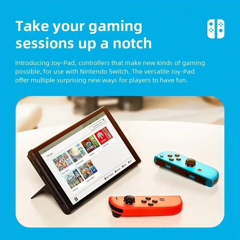Switch Joy Pad Joy Con Joy Cons Switch OLED Joycons Wireless controller Joystick Bluetooth Gamepad with Straps for Nintendo HHFMpro