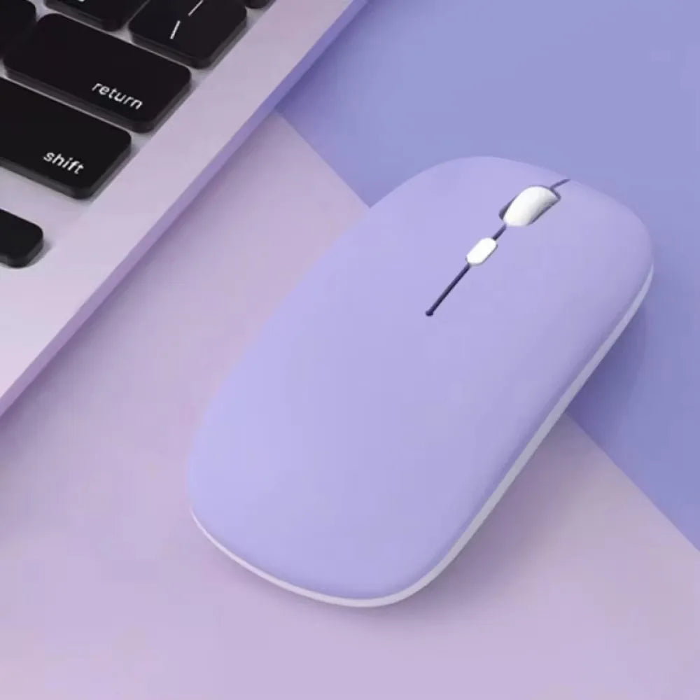 Silent Bluetooth Mouse Marcaron Computer Laptop Optical Mouse Wireless for iPad Samsung Tablet Universal Mice Noiseless HHFMpro