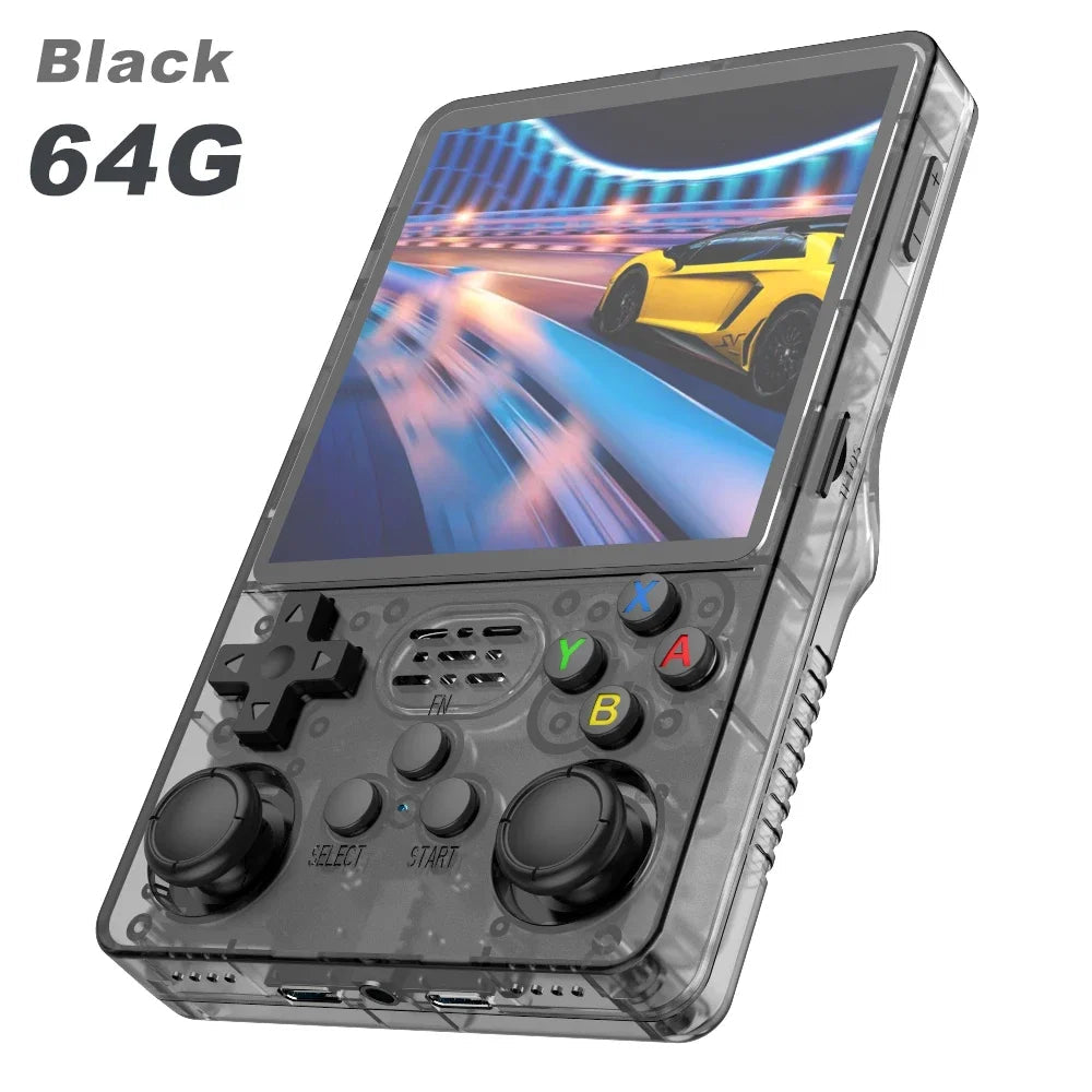 TOP Sale 4"IPS Big Screen R36S Plus Retro Handheld Game Console Linux 64-bit System RK3326 Portable Pocket ARKOS 2.0 R36SPLUS HHFMpro