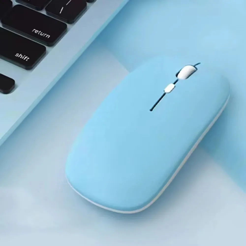 Silent Bluetooth Mouse Marcaron Computer Laptop Optical Mouse Wireless for iPad Samsung Tablet Universal Mice Noiseless HHFMpro