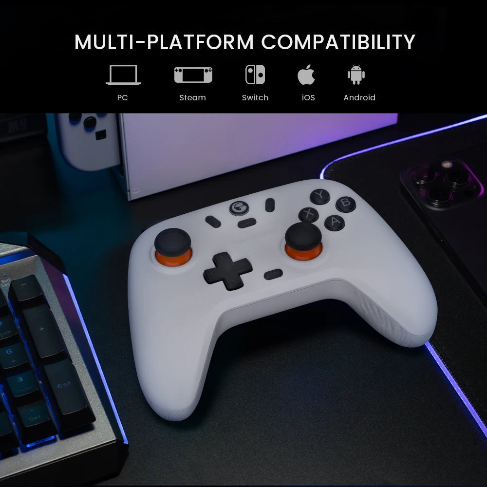 GameSir Nova Lite Wireless Gamepad Controller with Bluetooth, Dongle, Wired for Switch, Android, IOS, PC & Steam Games HHFMpro