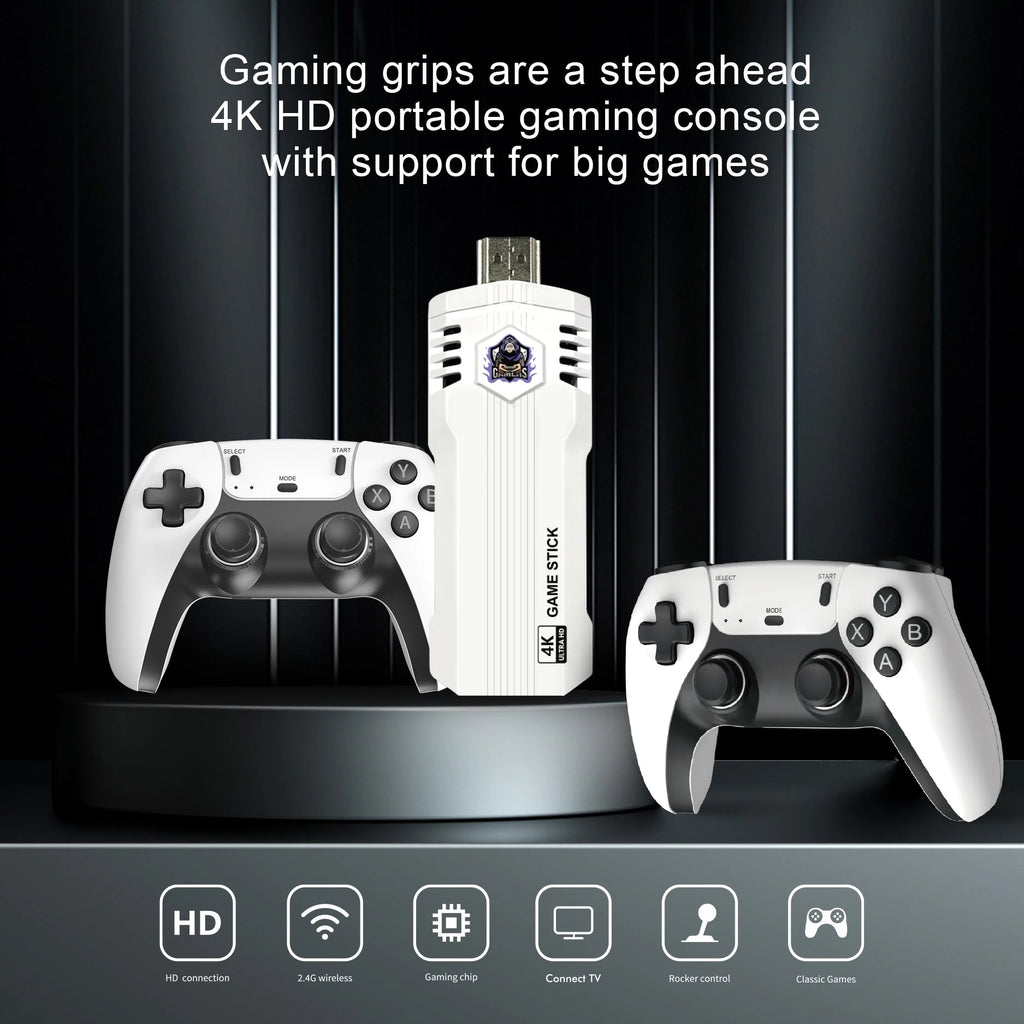New X2L 40000 Game GD10 Pro 4K Game Player 3D HD Retro Video Game Console Wireless Controller TV 50 Emulator For Kids Gifts HHFMpro