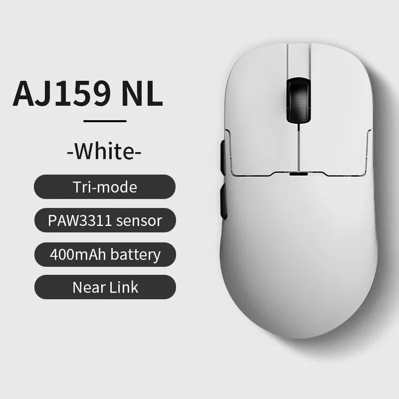 AJAZZ AJ159 APEX/AJ159PRO Wireless Gamer Mouse with RGB Magnetic Charging Base Lightweight  AJ159P Gaming Mouse for PC Laptop HHFMpro
