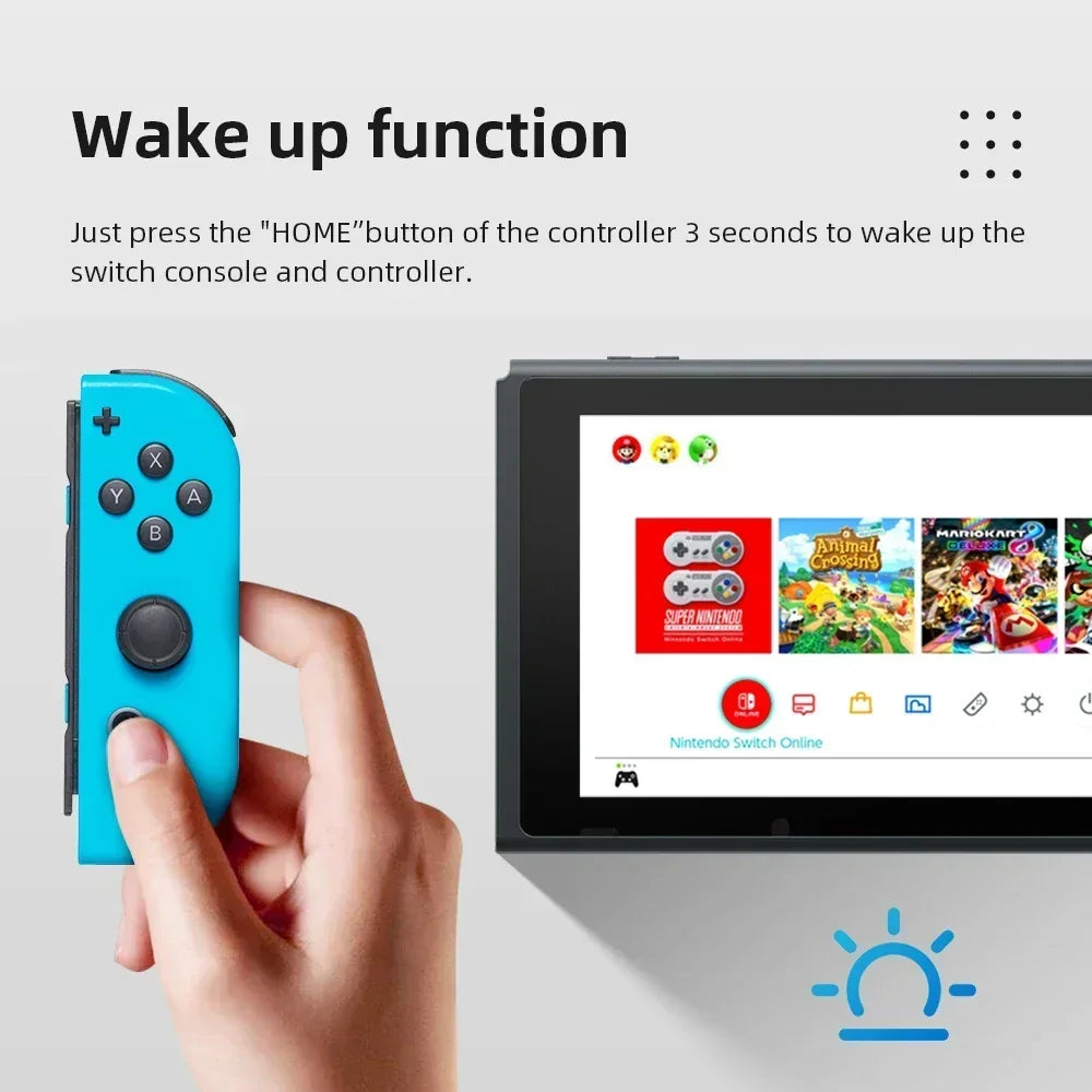 Switch Joy Pad Joy Con Joy Cons Switch OLED Joycons Wireless controller Joystick Bluetooth Gamepad with Straps for Nintendo HHFMpro