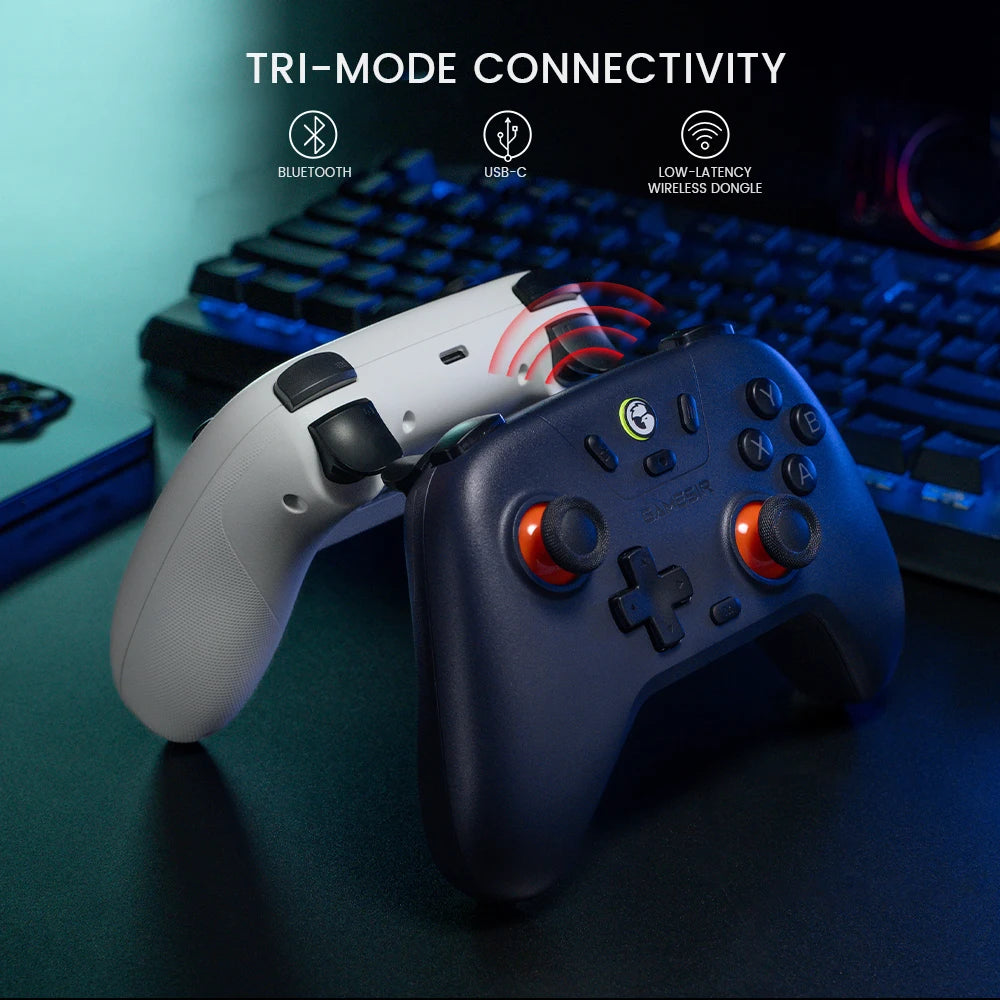 GameSir Nova Lite Wireless Gamepad Controller with Bluetooth, Dongle, Wired for Switch, Android, IOS, PC & Steam Games HHFMpro