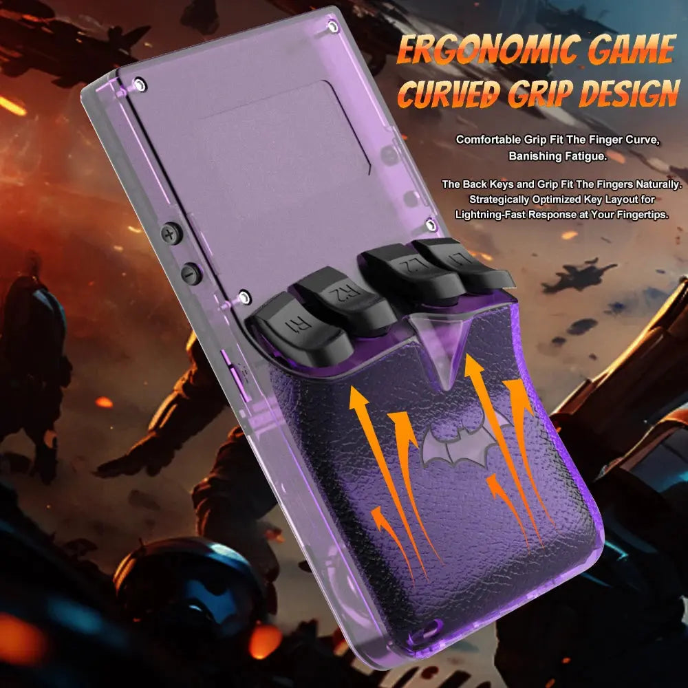 Console de jeu Open Source T16 64G, lecteur vidéo Portable rétro, système Linux, écran IPS de 4.0 pouces, lecteur de jeu Portab HHFMpro