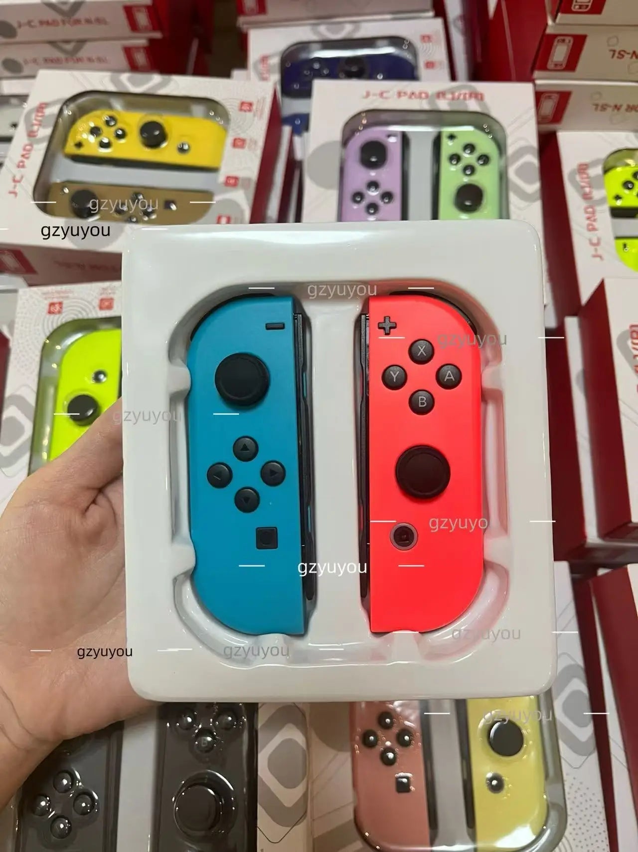 Joy Pad Joycons Controller For Nintendo Switch Joystick Gamepad Wireless Game Console Joypad Turbo Wake Up Function HHFMpro