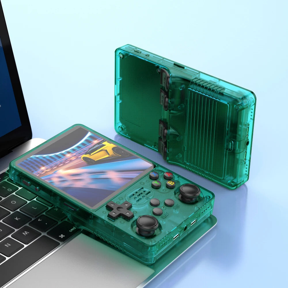 TOP Sale 4"IPS Big Screen R36S Plus Retro Handheld Game Console Linux 64-bit System RK3326 Portable Pocket ARKOS 2.0 R36SPLUS HHFMpro