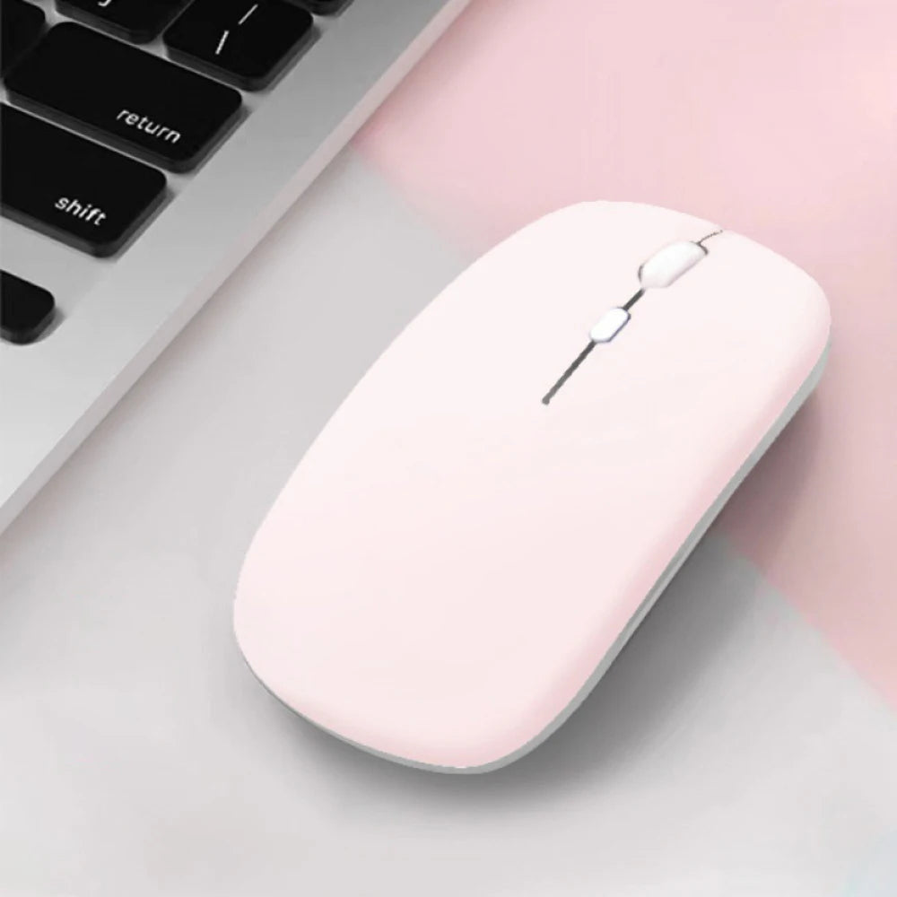 Silent Bluetooth Mouse Marcaron Computer Laptop Optical Mouse Wireless for iPad Samsung Tablet Universal Mice Noiseless HHFMpro