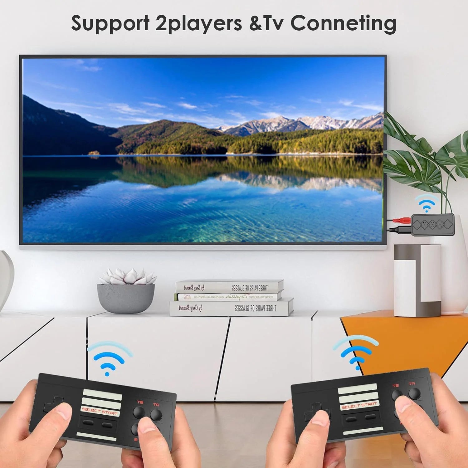 8 Bit TV Game Stick Video Game Console 620 Wireless Gamepad Mini Retro Console AV Output Consolas De Videojuegos HHFMpro
