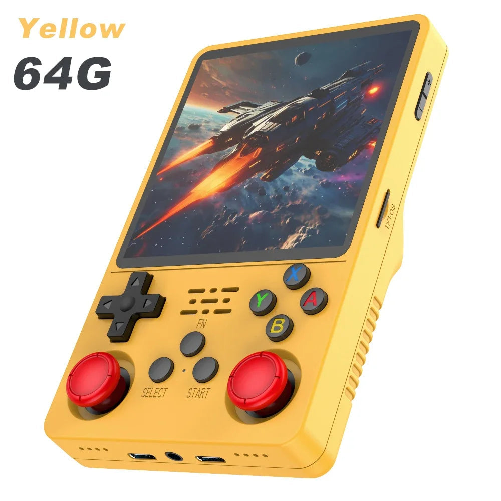 TOP Sale 4"IPS Big Screen R36S Plus Retro Handheld Game Console Linux 64-bit System RK3326 Portable Pocket ARKOS 2.0 R36SPLUS HHFMpro