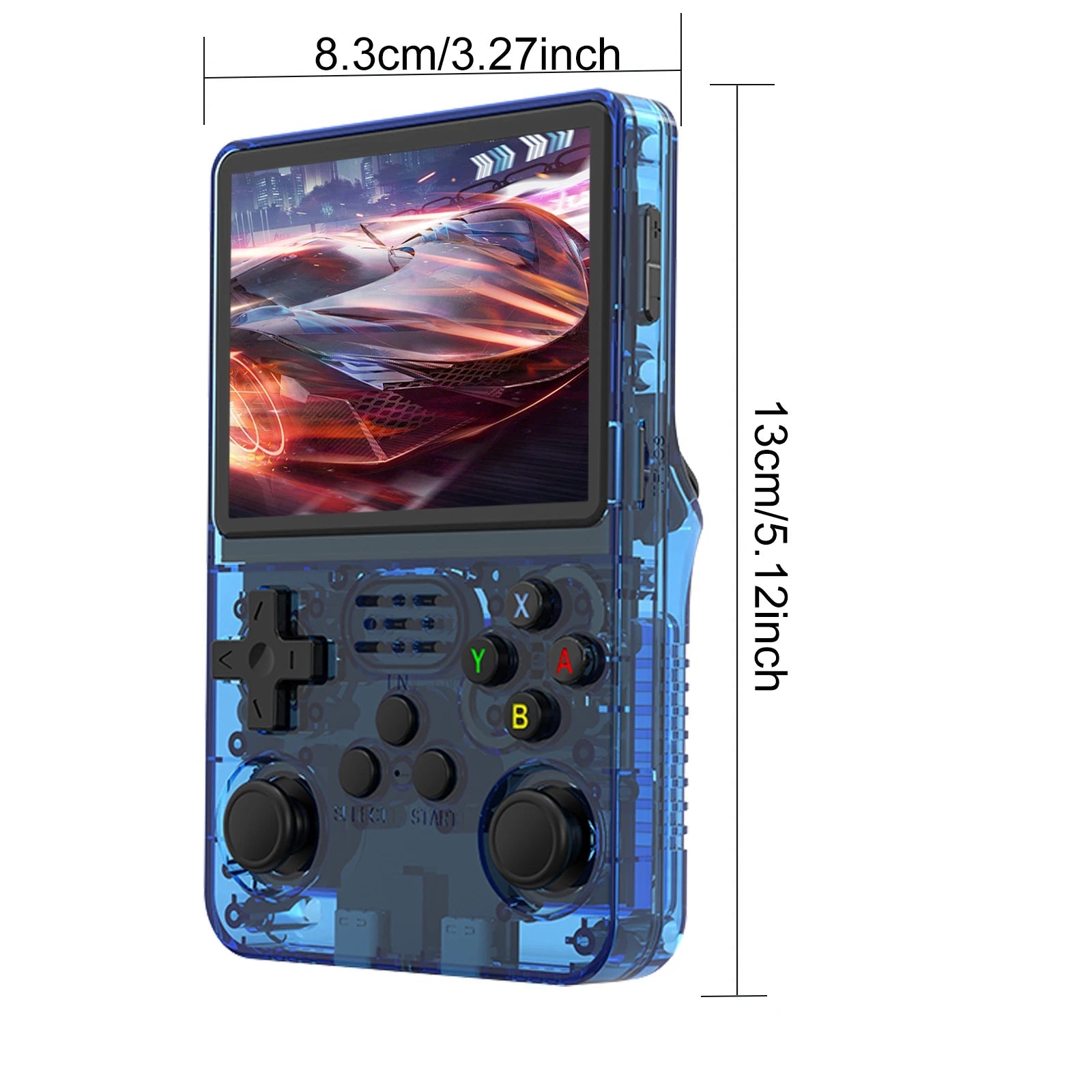 R36S Open Source K36 Handheld Game Console 3.5Inch IPS Screen Built in 16000 Games Supports online doubles For PS1/PSP/DC HHFMpro