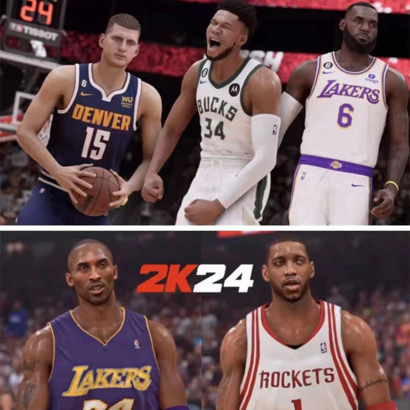 Sony New Genuine Licensed Playstation 5 PS5 NBA2K24 Game CD Game Card Playstation 5 Games Ps5 Disks NBA2K24 Playstation5 HHFMpro