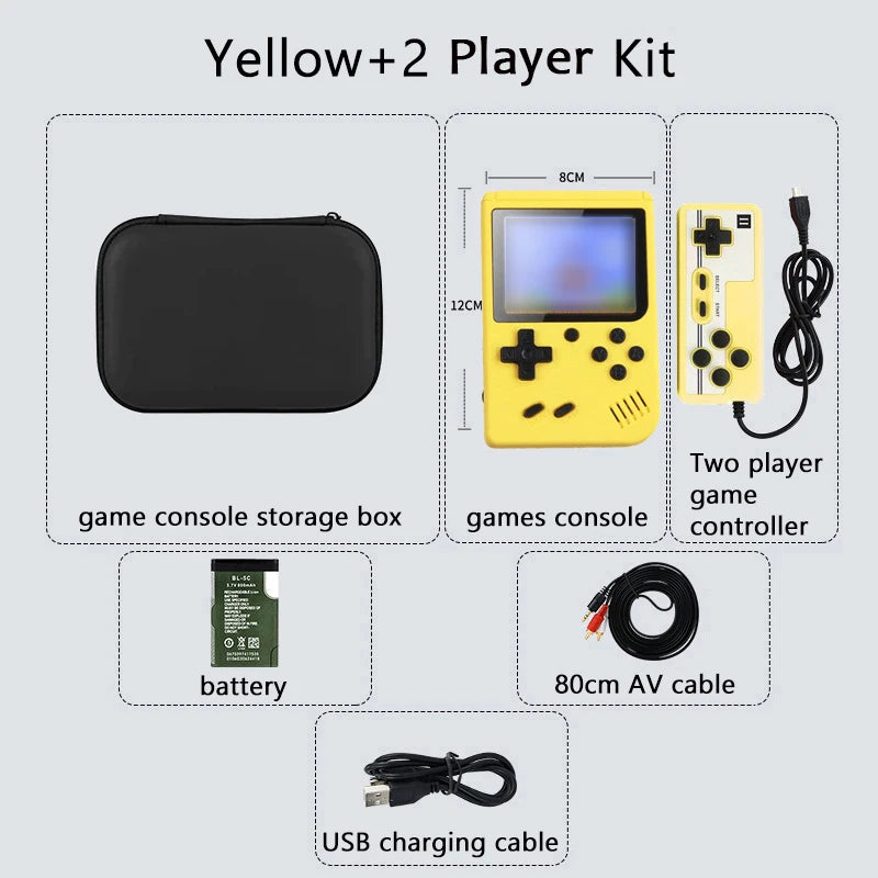 Built-in 500+ Classic games 5 inch arcade retro Console games console for Game boy Emulator TV Video Game Handheld Game Player HHFMpro