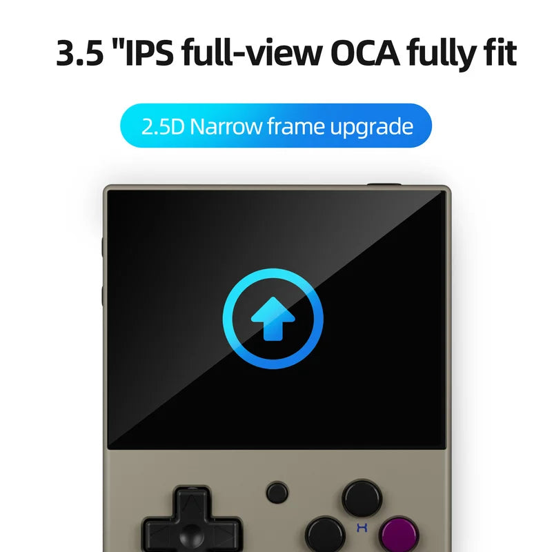 Anbernic Miyoo Mini Plus Game Console 3.5-Inch Ips Full View Oca Full Lamination Portable Gaming Nostalgic Handheld Game Players HHFMpro