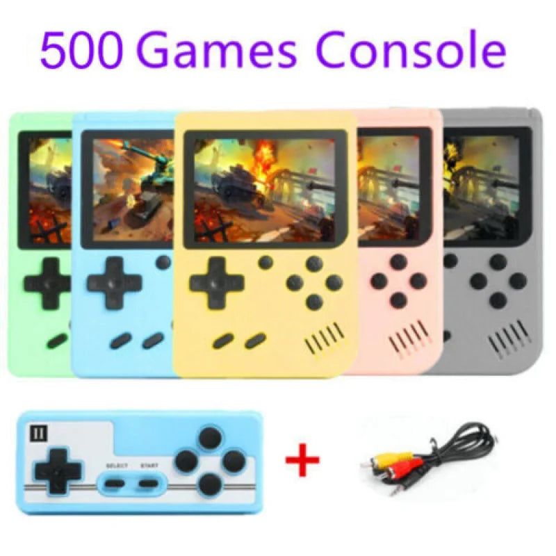 Built-in 500+ Classic games 5 inch arcade retro Console games console for Game boy Emulator TV Video Game Handheld Game Player HHFMpro