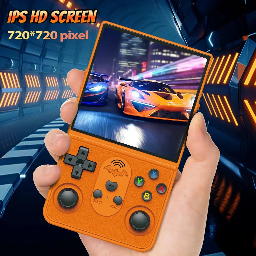 Console de jeu Open Source T16 64G, lecteur vidéo Portable rétro, système Linux, écran IPS de 4.0 pouces, lecteur de jeu Portab HHFMpro