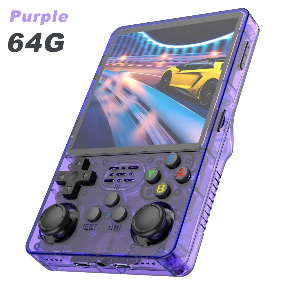 TOP Sale 4"IPS Big Screen R36S Plus Retro Handheld Game Console Linux 64-bit System RK3326 Portable Pocket ARKOS 2.0 R36SPLUS HHFMpro