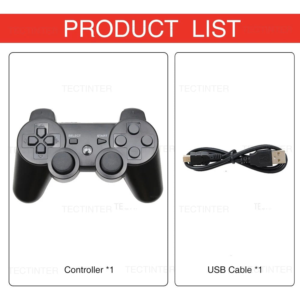 Wireless Gamepad For PS3 Controller Joystick Console Controle For Playstation 3 Joypad Accessories Support Bluetooth HHFMpro