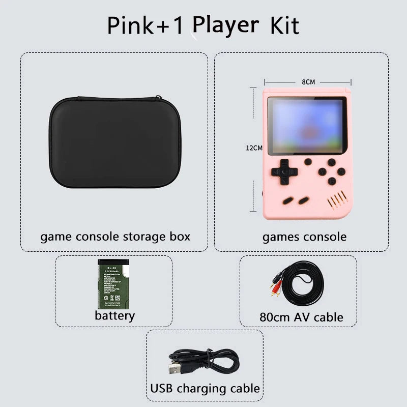 Built-in 500+ Classic games 5 inch arcade retro Console games console for Game boy Emulator TV Video Game Handheld Game Player HHFMpro