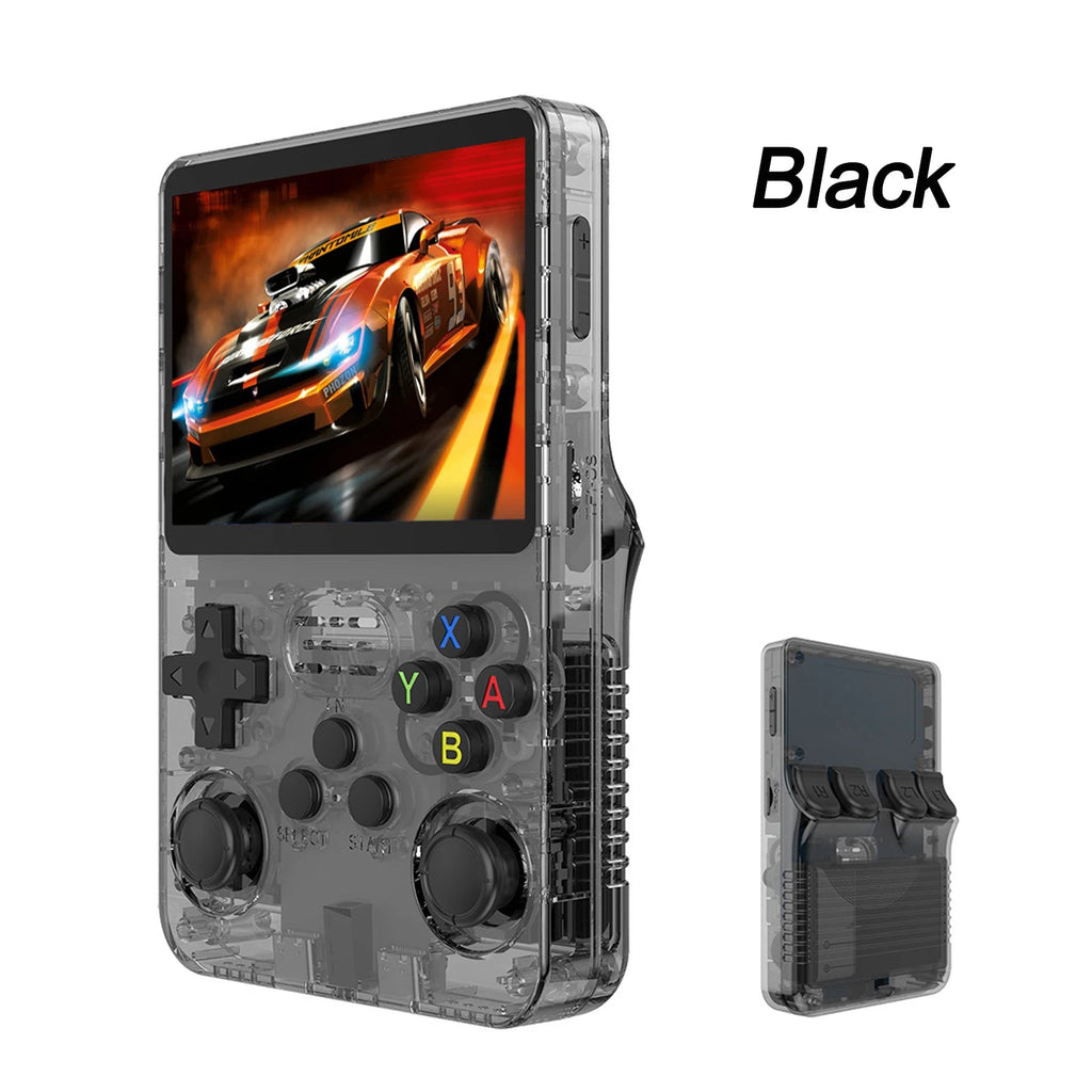 R36S Open Source K36 Handheld Game Console 3.5Inch IPS Screen Built in 16000 Games Supports online doubles For PS1/PSP/DC HHFMpro
