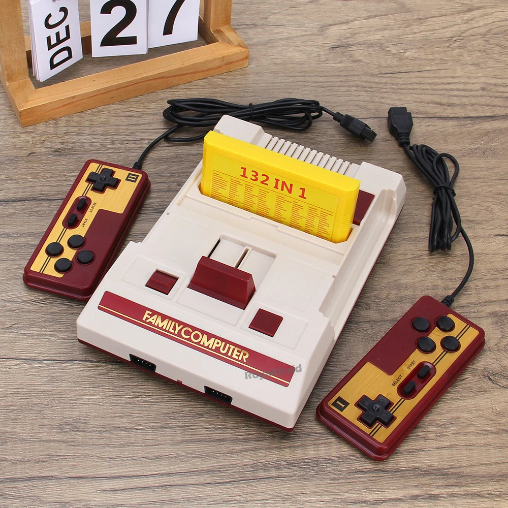 8 Bit Video Game Console Built in 500 Classic Games Family Computer TV Game Console Support Game Cartridge For FC Retro Gaming HHFMpro