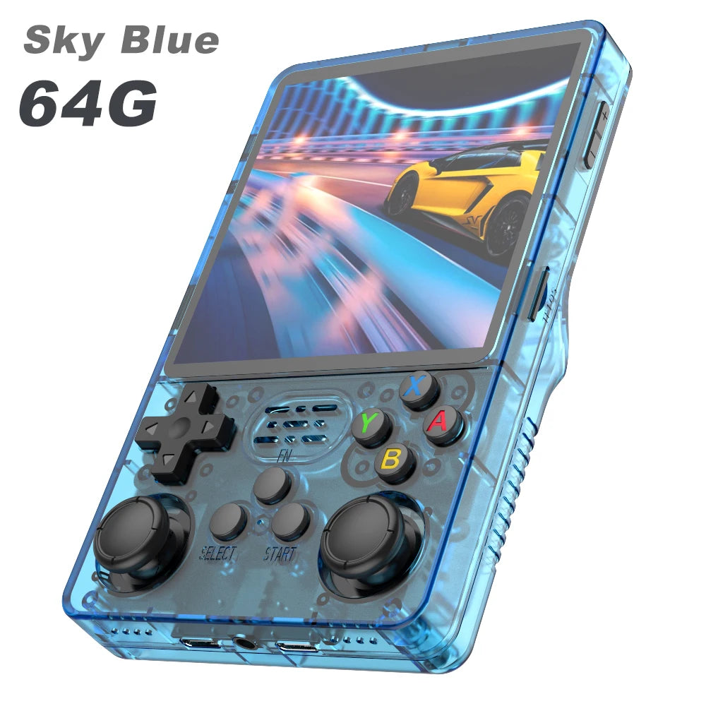 TOP Sale 4"IPS Big Screen R36S Plus Retro Handheld Game Console Linux 64-bit System RK3326 Portable Pocket ARKOS 2.0 R36SPLUS HHFMpro