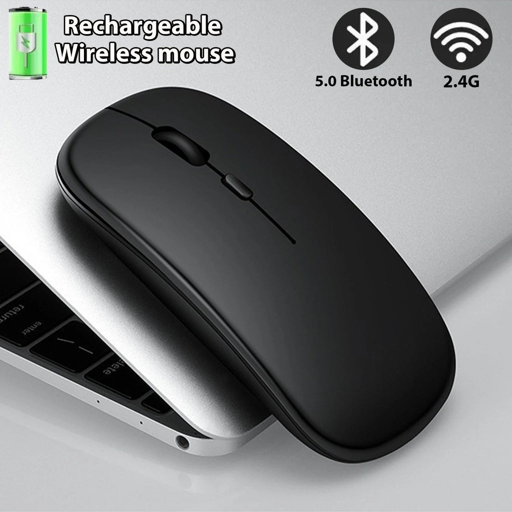 New Rechargeable Wireless Gaming Mouse Portable Ergonomic Quiet And Magical Suitable For Portable Computers Tablets IPAD Phone HHFMpro