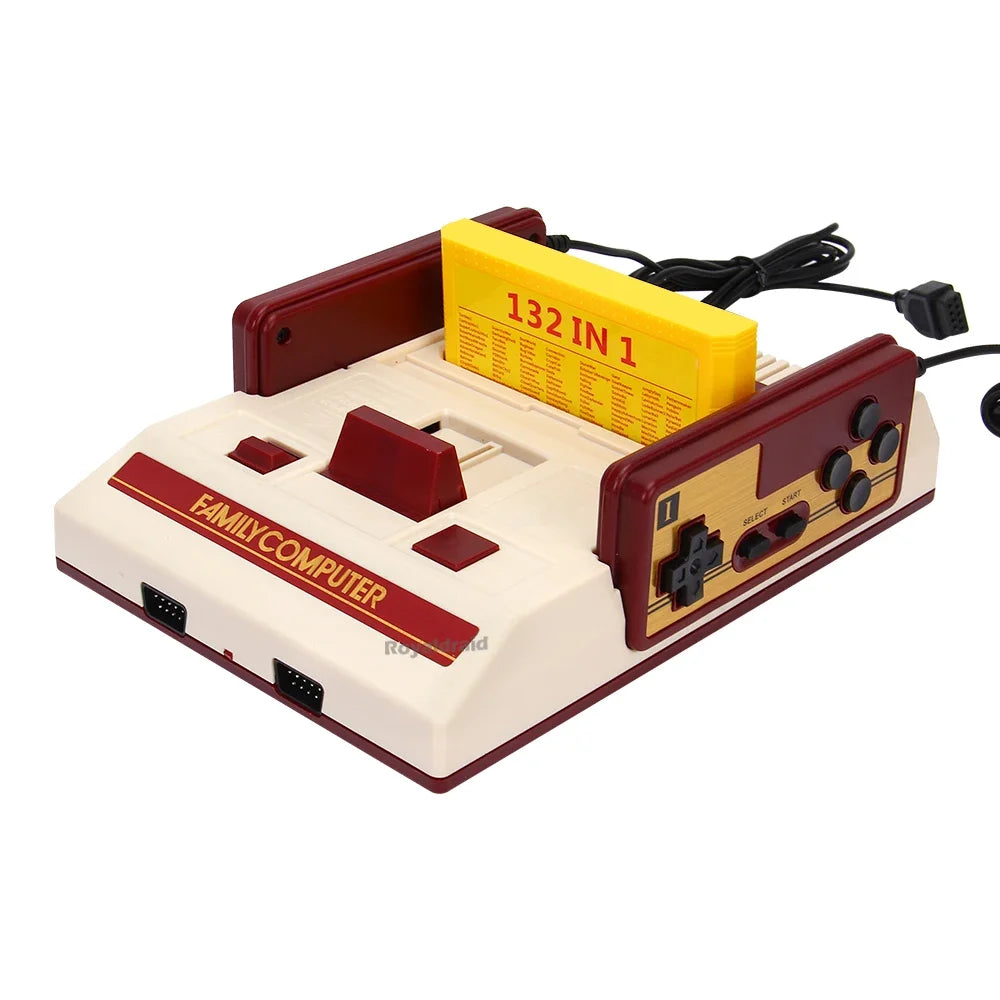 NEW 8Bit Video Game Consol Built-in 500 Classic Games Family Computer TV Game Console Support Game Cartridge For FC Retro Gaming HHFMpro