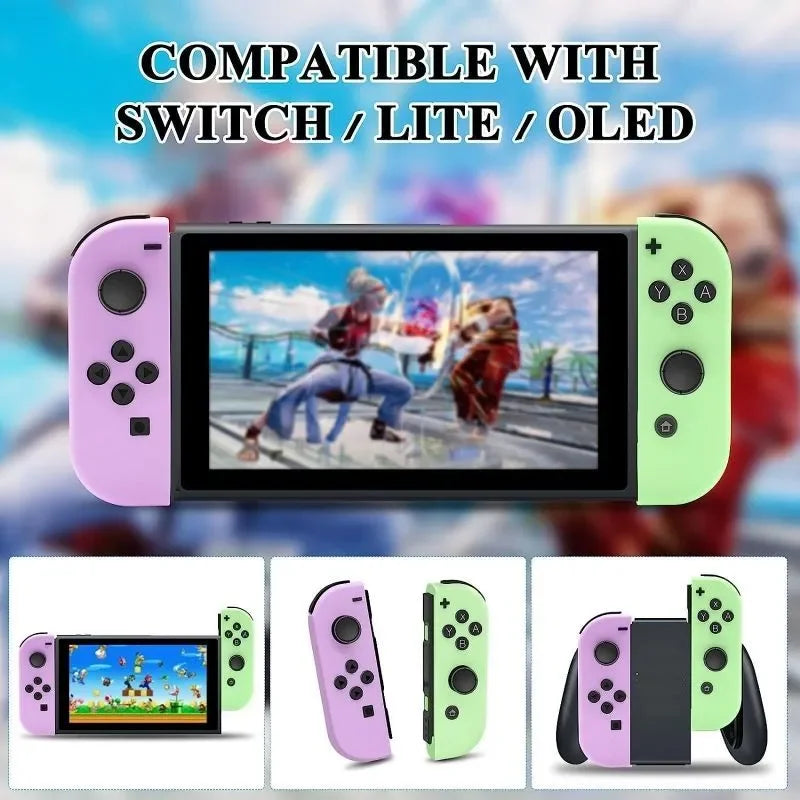 Joy Pad Joycons Controller For Nintendo Switch Joystick Gamepad Wireless Game Console Joypad Turbo Wake Up Function HHFMpro