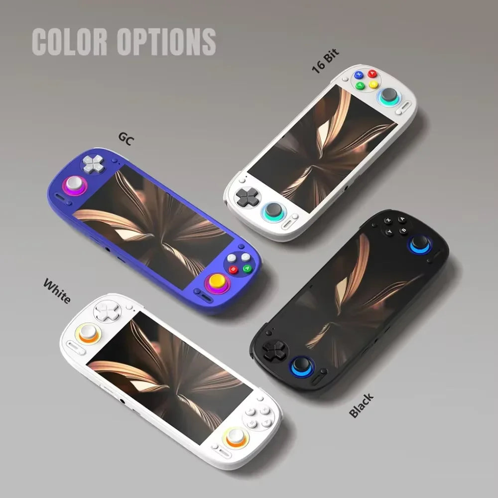 Retro Handheld Game Console Retroid Pocket 5  SD865 5.5-inch OLED HD Display Bluetooth 5.1 Android 5000mAh RP5 Gifts For Kids HHFMpro