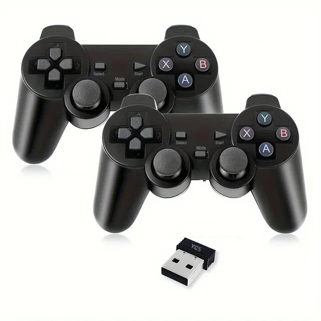 2 PCS 2.4Ghz Wireless Gamepad No Delay Game Controller USB Joystick For PC Android TV Controle for PC BOX GAME BOX HHFMpro