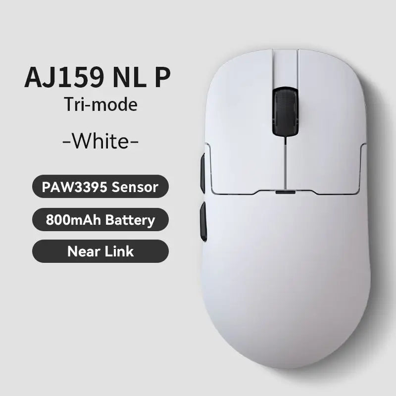 AJAZZ AJ159 APEX/AJ159PRO Wireless Gamer Mouse with RGB Magnetic Charging Base Lightweight  AJ159P Gaming Mouse for PC Laptop HHFMpro