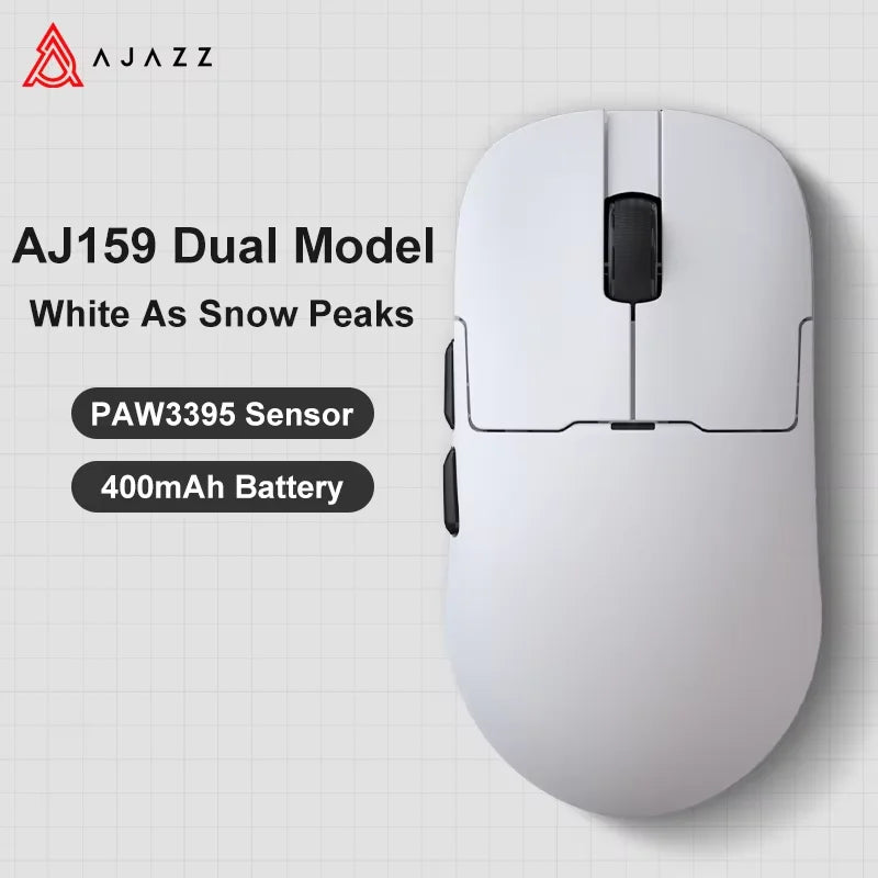 AJAZZ AJ159 APEX/AJ159PRO Wireless Gamer Mouse with RGB Magnetic Charging Base Lightweight  AJ159P Gaming Mouse for PC Laptop HHFMpro