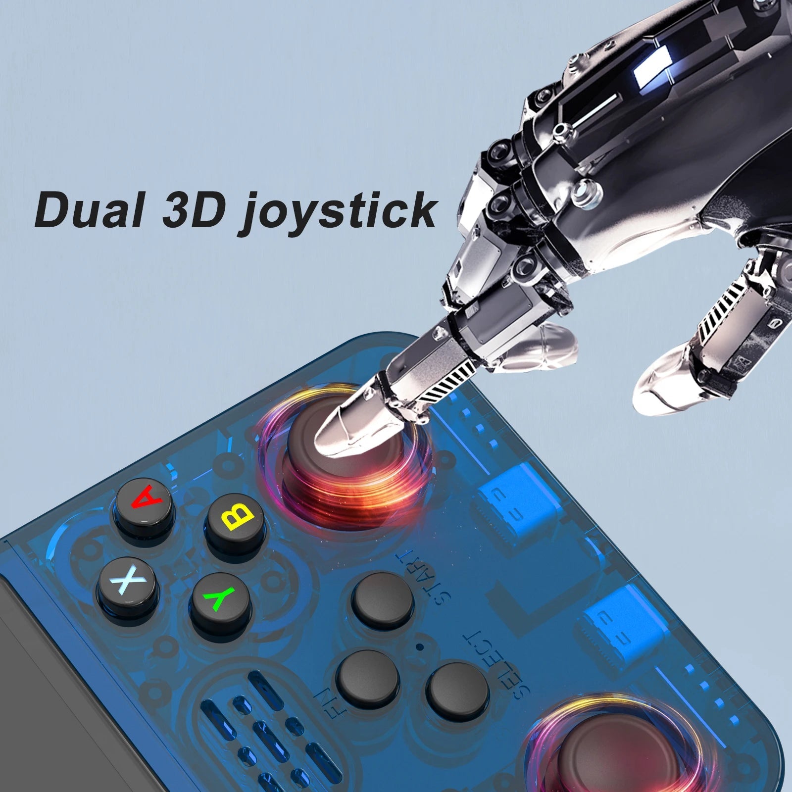 R36S Open Source K36 Handheld Game Console 3.5Inch IPS Screen Built in 16000 Games Supports online doubles For PS1/PSP/DC HHFMpro