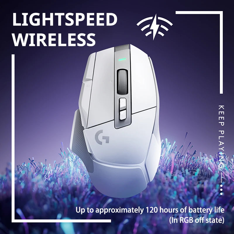 Logitech G502X PLUS Wireless Gaming Mouse Lightspeed 25K Hero Optical Sensor E-Sports Gaming Mouse For PC Gamer Accessoires Gift HHFMpro