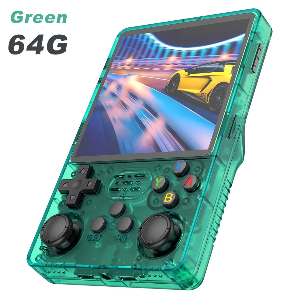 TOP Sale 4"IPS Big Screen R36S Plus Retro Handheld Game Console Linux 64-bit System RK3326 Portable Pocket ARKOS 2.0 R36SPLUS HHFMpro
