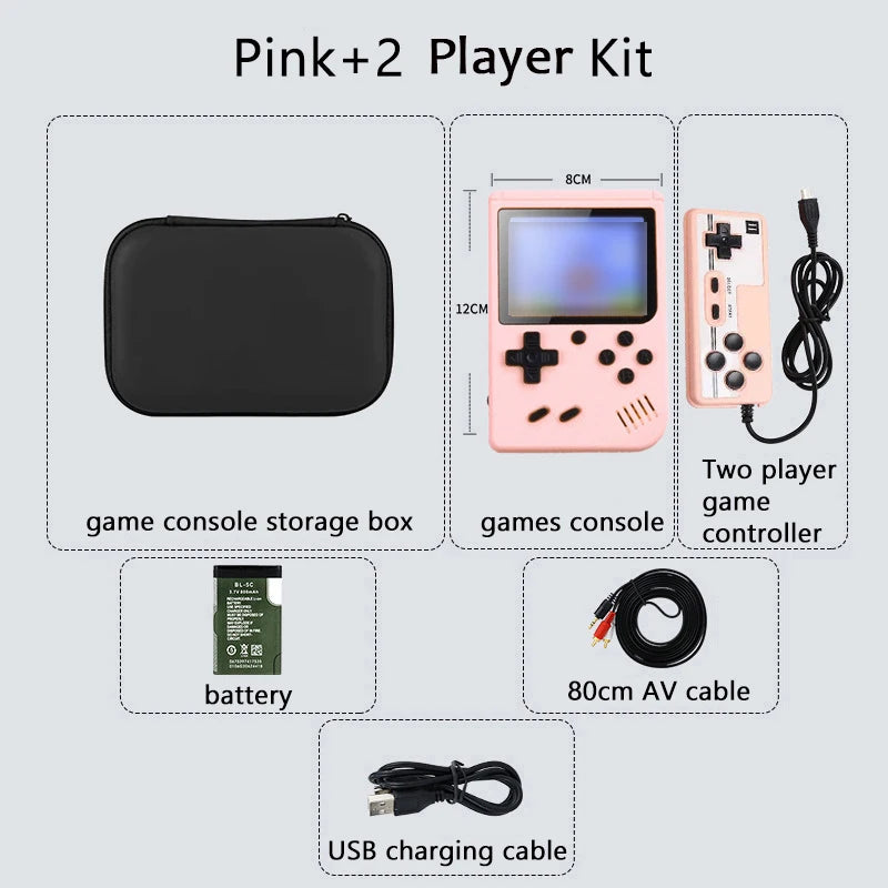 Built-in 500+ Classic games 5 inch arcade retro Console games console for Game boy Emulator TV Video Game Handheld Game Player HHFMpro