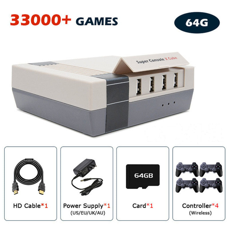 Retro Console Super Console Classic Red And White Machine HHFMpro